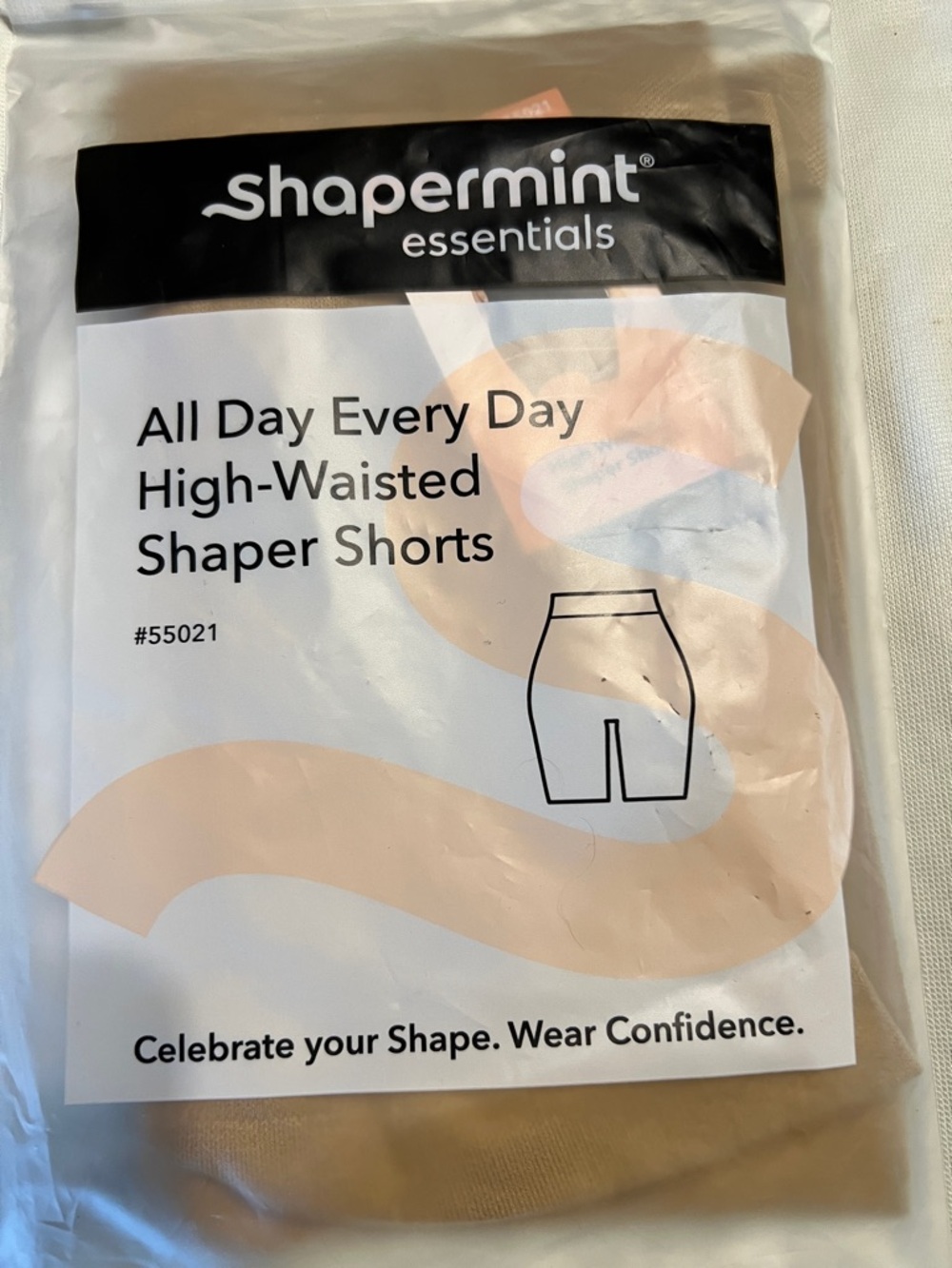 Shapermint High-Waisted Shaper Shorts in Nude
